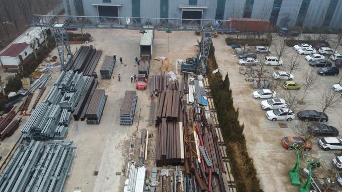 Q355B Estructura prefabricada de acero Estructura de acero de almacén 7