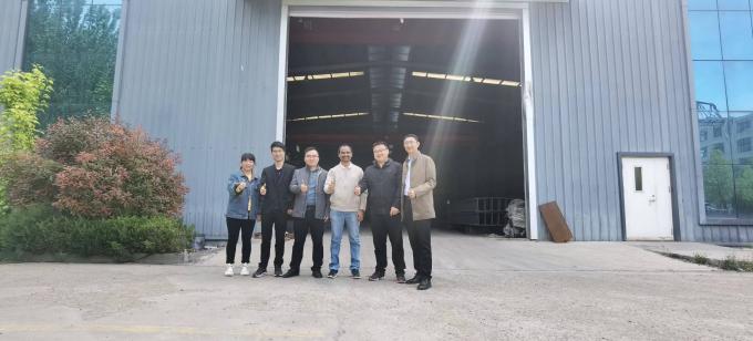 Q355B Estructura prefabricada de acero Estructura de acero de almacén 11