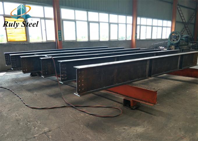 Q355B Estructura prefabricada de acero Estructura de acero de almacén 1