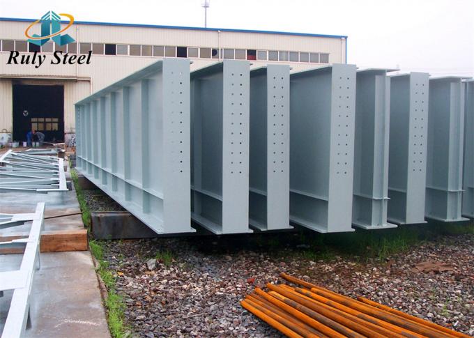 Q355B Estructura prefabricada de acero Estructura de acero de almacén 2