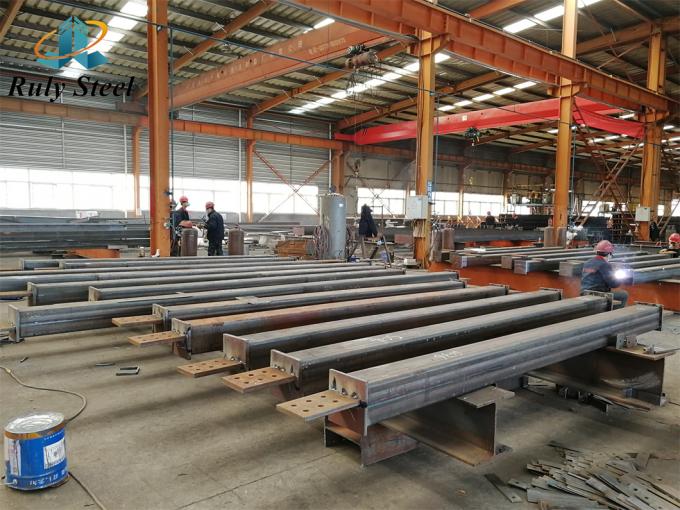 Q355B Estructura prefabricada de acero Estructura de acero de almacén 3