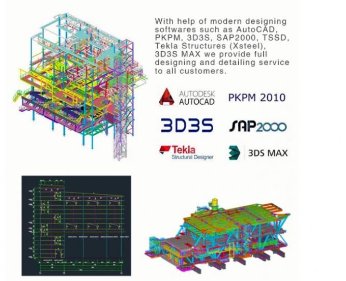 Q355B Estructura prefabricada de acero Estructura de acero de almacén 4