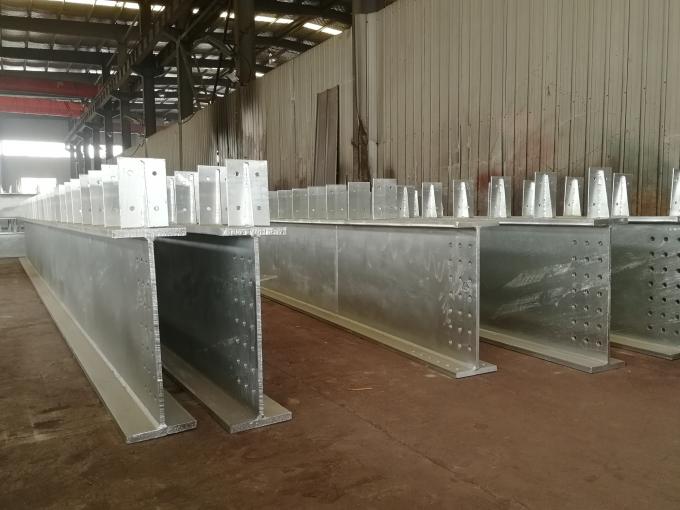 Estructura de acero prefabricada rígida Estructura de metal prefabricada Almacén 1
