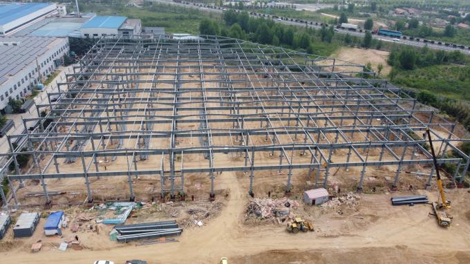 Taller de estructuras modulares de acero Edificios industriales prefabricados 8