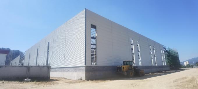 Peso ligero estructura modular del portal del edificio de metal marco prefabricado fácil de ensamblar 0