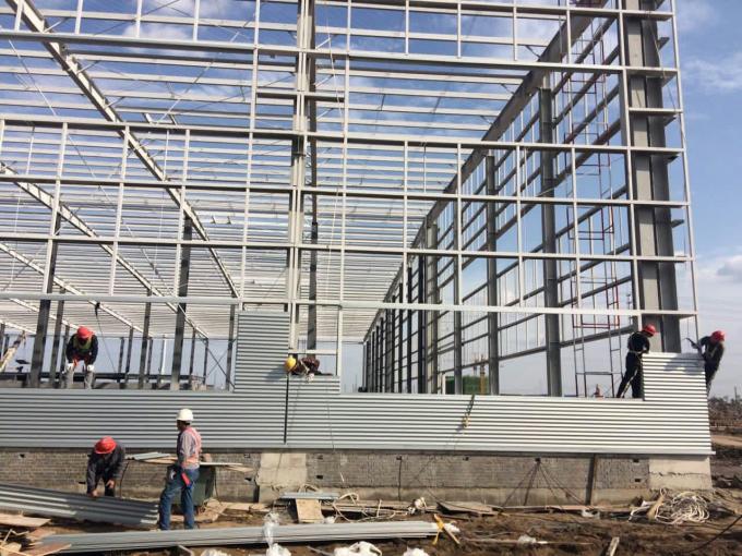 Cuadro de portal Edificio de acero de varios pisos Construcción de acero ligero 1