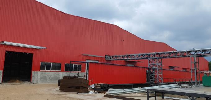 Estructura de acero galvanizado rígido Edificio prefabricado de metal 0