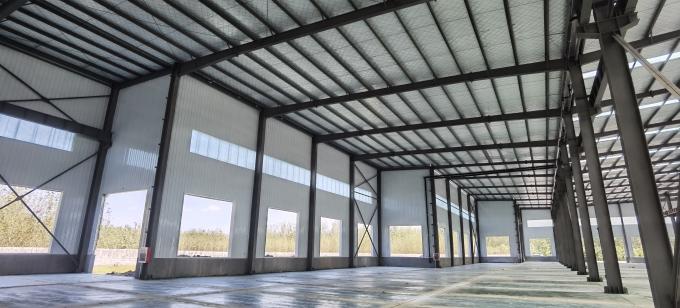 Estructura de estructura de acero de alta resistencia Almacén Edificio prefabricado de metal 0