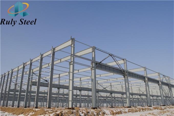 Fabricación de estructuras metálicas prefabricadas de acero para edificios de almacenes 2