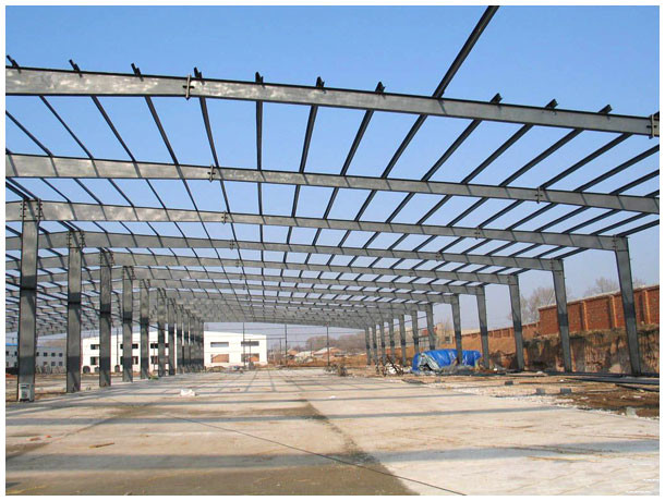 H-Sección de acero Casa de aves de corral prefabricada Estructura de acero metálico CE 1