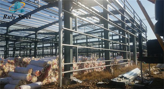 Fabricación de estructuras metálicas prefabricadas de acero para edificios de almacenes 1