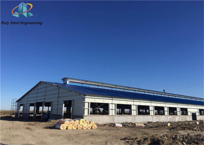 Prefabricado Estructura de acero Construcción Materiales de construcción Almacén Taller de prefabricación Marco metálico Almacén en frío 0