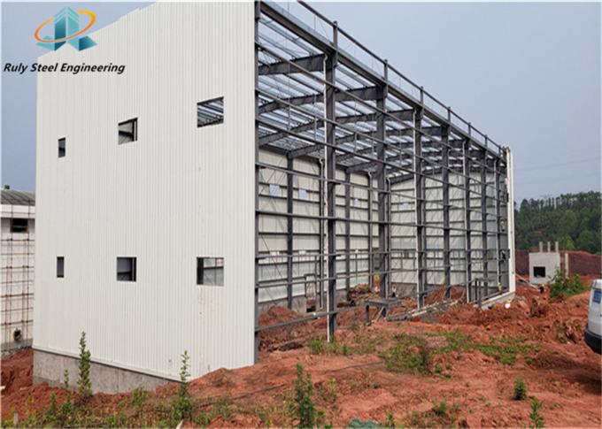 Estructura de acero Metal ligero Taller de construcción Taller de fábrica Edificios de fábrica Almacén 0